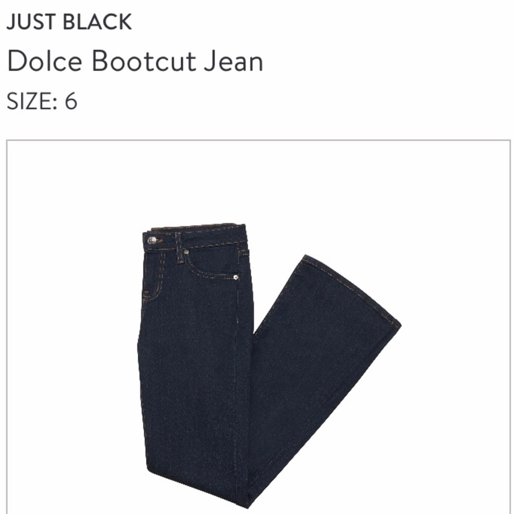 Just black flare jeans. EUC